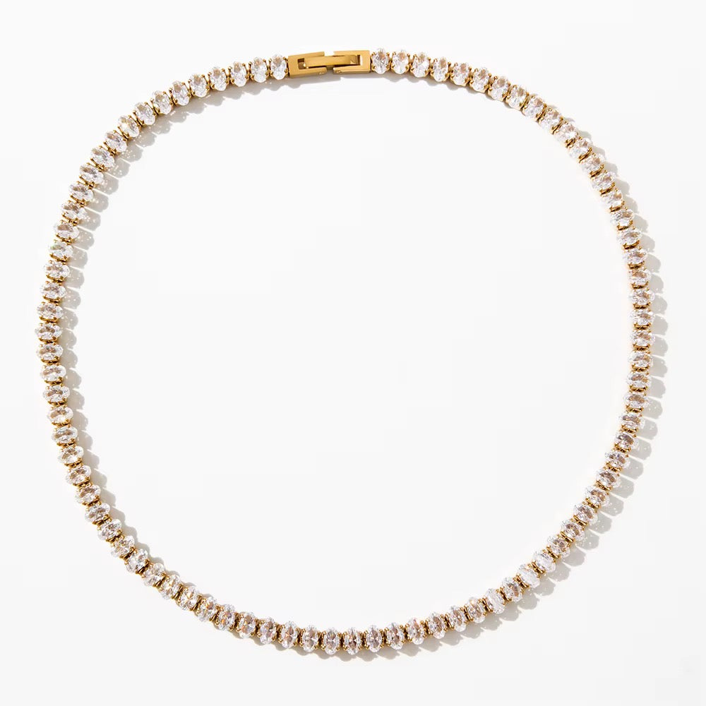 The Luxe Tennis Necklace